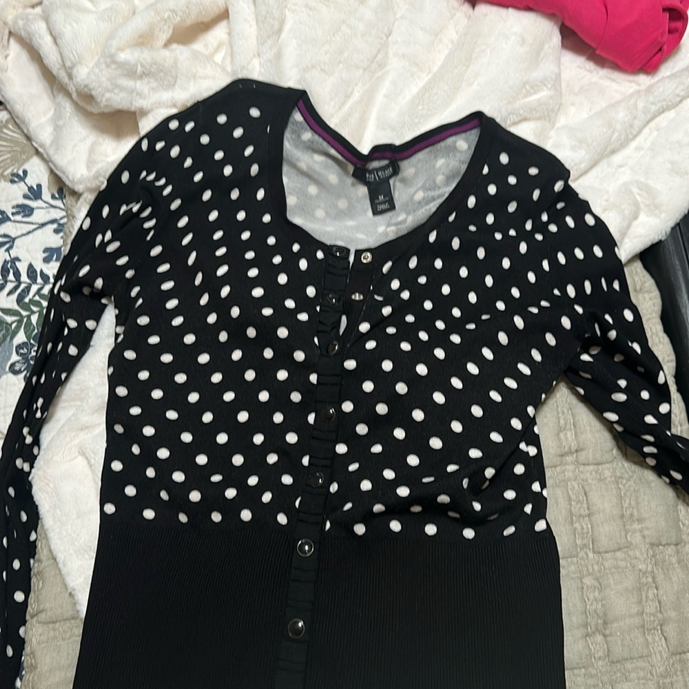 Polkadot cardigan